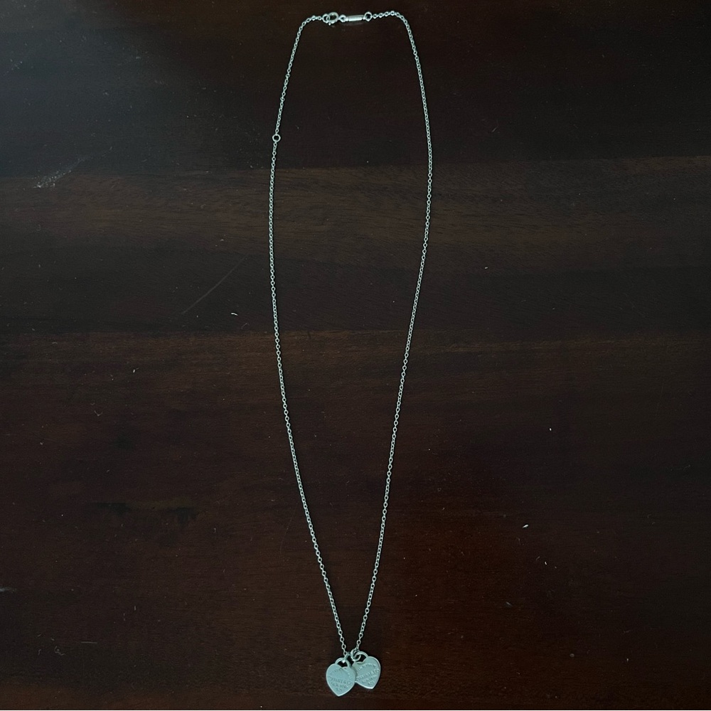 Tiffany and Co mini hearts necklace